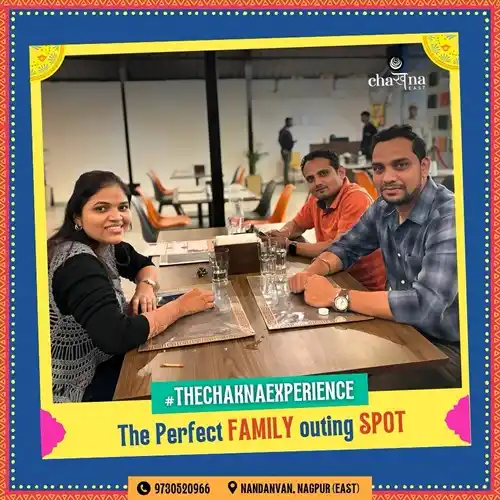Candid photos of customers enjoying dhhaba food, ambience, and celebrations shared on Instagram